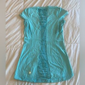 lululemon athletica Women's Blue Tee Top - 4